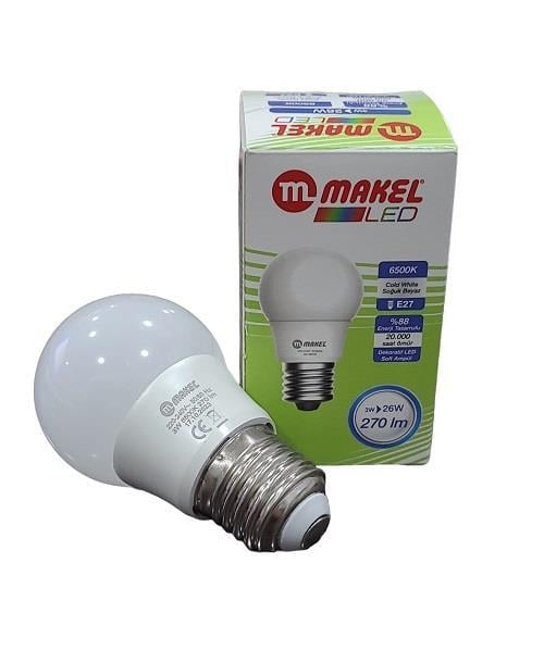 makel-3w-led-ampul-e27-beyaz-isik-6500-5126df
